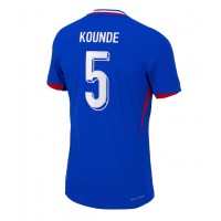 Camiseta Francia Jules Kounde #5 Primera Equipación Replica Eurocopa 2024 mangas cortas